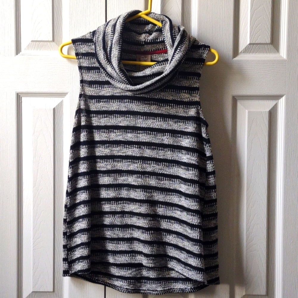 Anthropologie Sleeveless cowl neck sweater